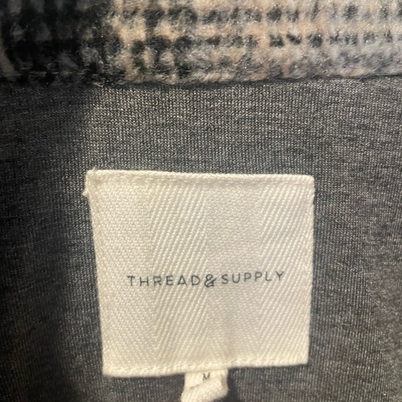 Button Up Plaid Shacket - Picture 4 of 4